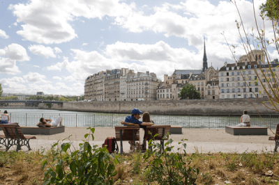 Bord de la Seine Courtesy of Mairie Paris