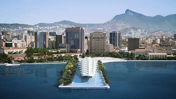 Museum of Tomorrow, Rio. Courtesy of Santiago Calatrava.