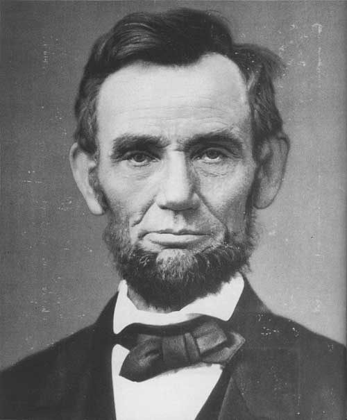 Abraham Lincoln as he looked 11 days before he gave the Gettysburg Address on Nov 19, 1843. Courtesy of the USAHMI.
