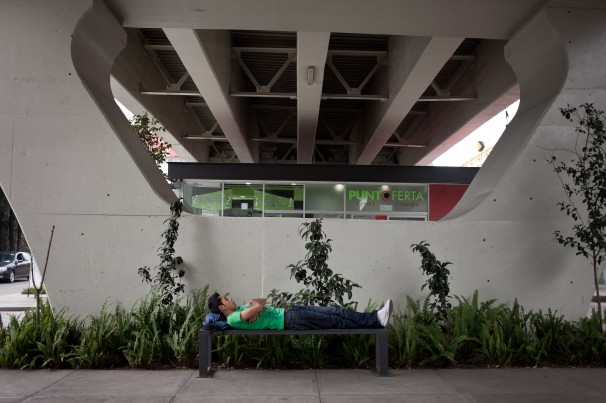 Bajo Puentes site in Mexico City