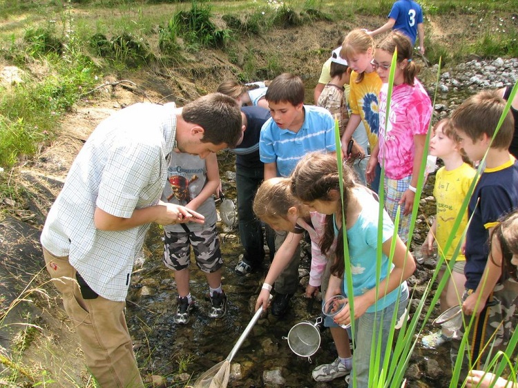 Education workshops, programs for kids and outdoor experiences are powderful ways to reinforce the idea that we have only one planet to live on! At Powdermill Nature Reserve.