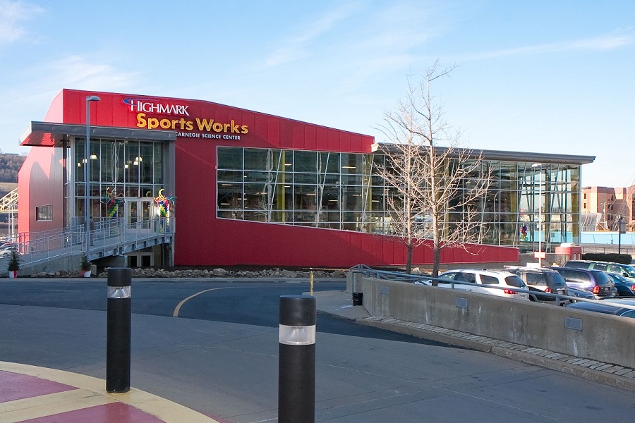 The LEED-certified Highmark Sportsworks (Carnegie Museums) uses energy monitoring to capture real time data and create an historical record of energy used.