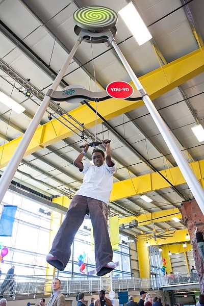 Fun and physical fitness at Highmark SportsWorks