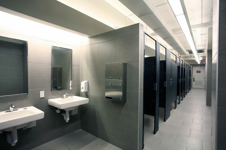 Toilets at the Carnegie Museum of Natural History