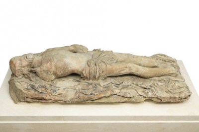 Dead Christ c.1500-1520 was damaged in the 16th century. Photo: Marcus Leith and Andrew Dunkley/The Mercers' Company/via Tate.