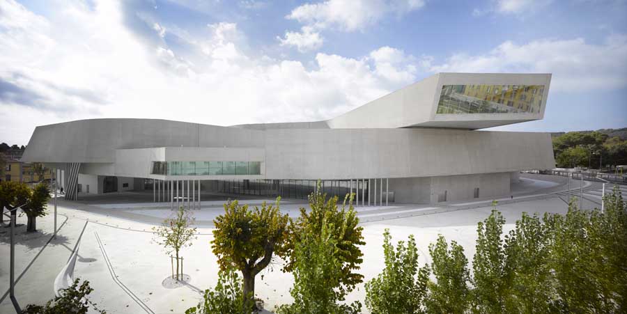 Maxxi designed by Zaha Hadid. ©(c)Roland Halbe; Veroeffentlichung nur gegen Honorar, Urhebervermerk und Beleg