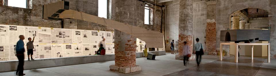 Biennale's great Arsenale exhibition space
