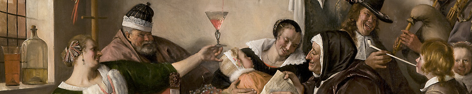 Jan Steen (1626-1679) As the Old Sing, So Pipe the Young,1668-70