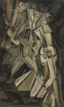 Marcel Duchamp Nude Descending a Staircase No. 2