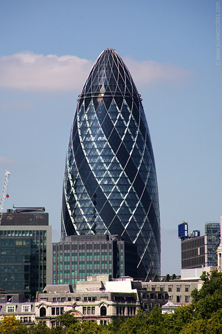The Gherkin, an iconic new London landmark