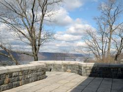 View from West Terrace of the Cloisters