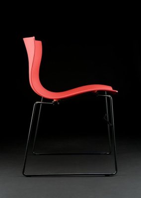 Massimo Vignelli's handkerchief chair (Courtesy Brooklyn Museum)