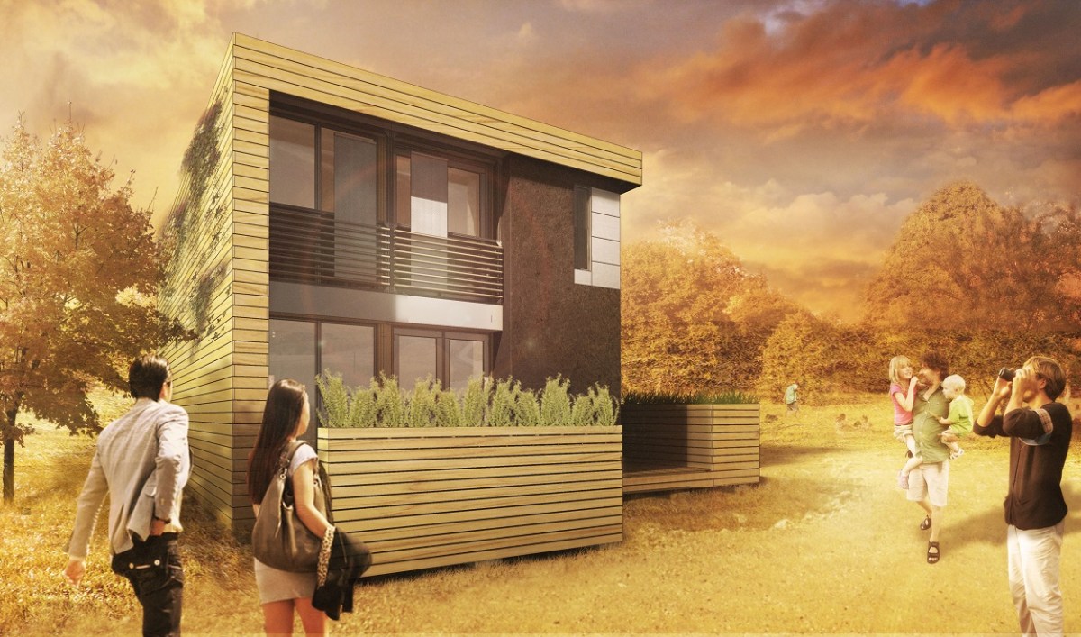 Front rendering Maison Reciprocite