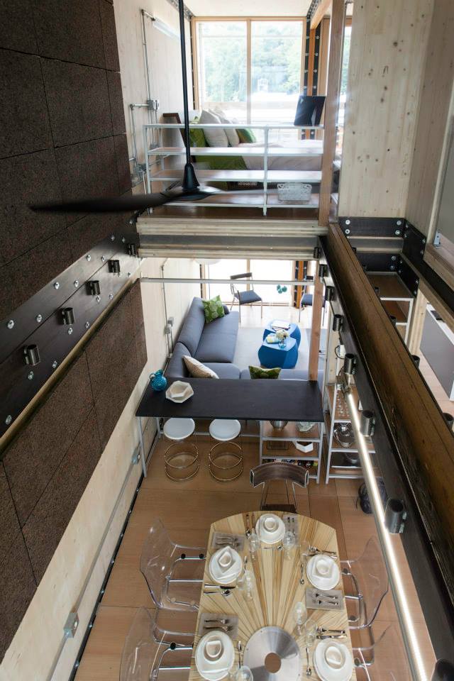 Maison Reciprocite seond floor view Courtesy of B. Dudley Carter