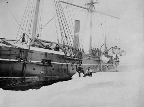 USS Jeannette marooned