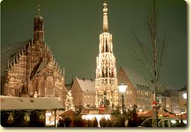 Nuremberg Germany at the holidays