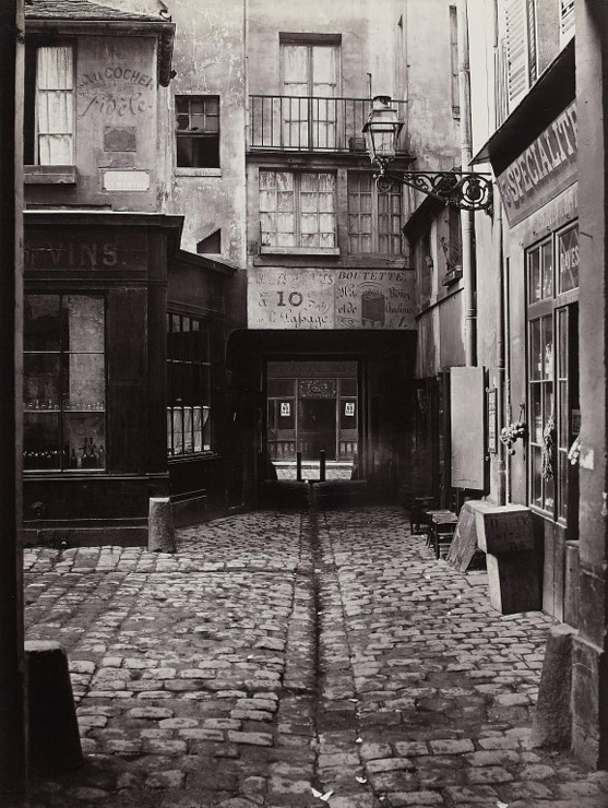 Passage Saint-Benoit Charles Marville 6th arr 1864-67