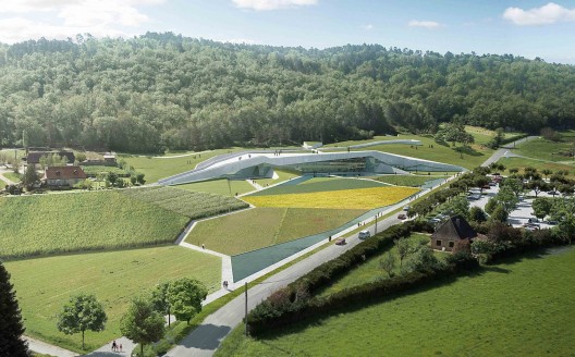 Lascaux Cave Painting Center rendering. Courtesy of Snohetta and Casson Mann