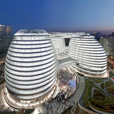 Galaxy Soho in Beijing by Zaha Hadid 