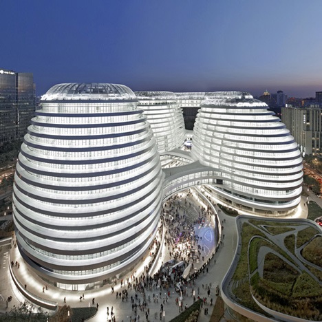 Galaxy Soho in Beijing by Zaha Hadid