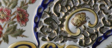 Beautiful porcelain produced at Szolnay