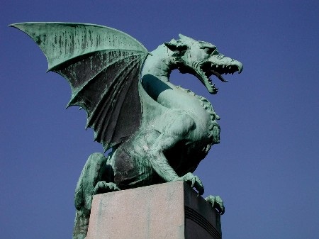 Ljubljana dragon bridge