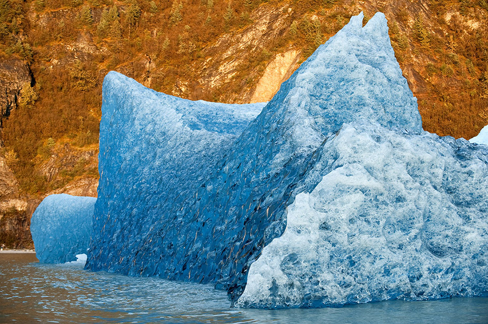 Mendenhall Glacier, Alaska, USA, 16 September 2010. From ICE: Portraits of the World's Vanishing Glaciers. (Copyright EIS/James Balog)