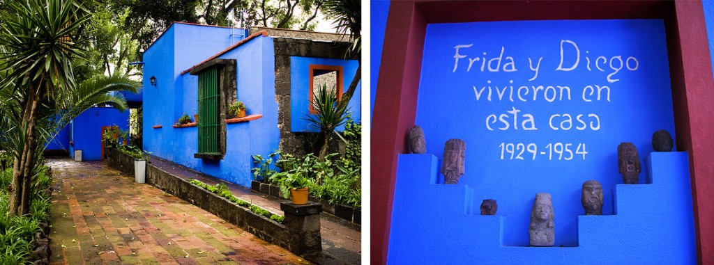 Museo Frida Kahlo with exterior shots of the Casa Azul.