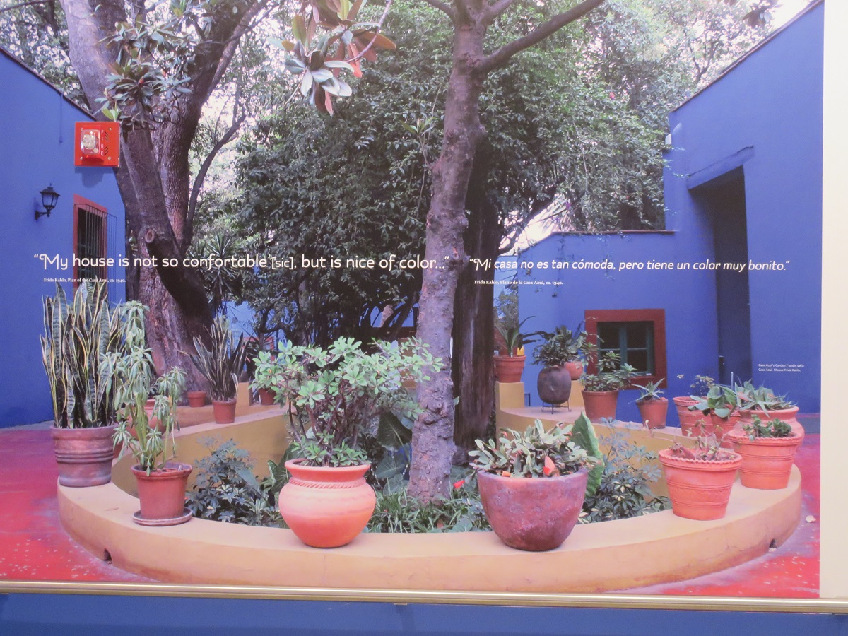 Photograph of the Casa Azul. Courtesy of Museo Frida Kahlo.