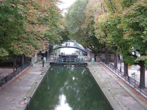 Opened in 1825, Canal St.-Martin extends 3 miles, and was once a shortcut for river traffic on the Seine. Today the area is full of shops, restaurants and apartments for a new generation (Oct 2014) Bobbie Faul-Zeitler CC - 3.0