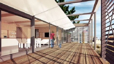 Walkway adds plenty of outdoor living space