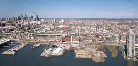 Festival pier site. Courtesy of DRWC