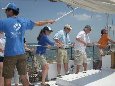 CBF sailing on the Bay Photo by Roberta Faul-Zeitler CC 3.0