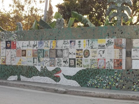 One of the walls at Jose Fuster's Fusterlandia complex