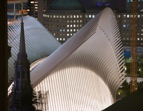 World Trade Center Hub by Santiago Calatrava. Photo by Craig Nevill Manning Curbed.