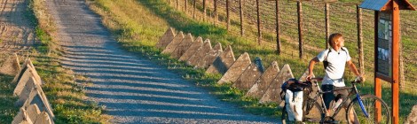 Historical Marker along the German Route Courtesy of Eurovelo