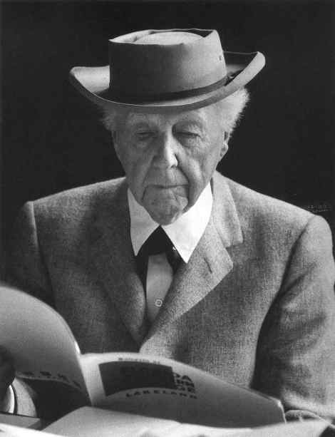 Frank Lloyd Wright,. Courtesy of Phi Delta Theta