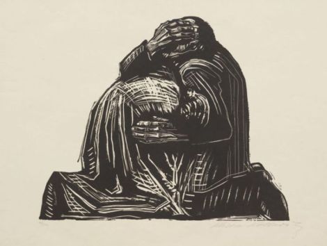 The parents from war by Kathe Kollwitz