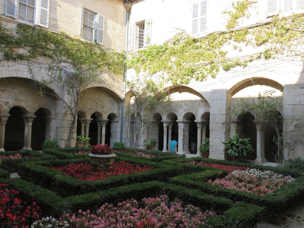 The gardens of the sanitarium in St. Remy where Vincent Van Gogh did his most prolific work (Roberta Faul-Zeitler CC 3.0)