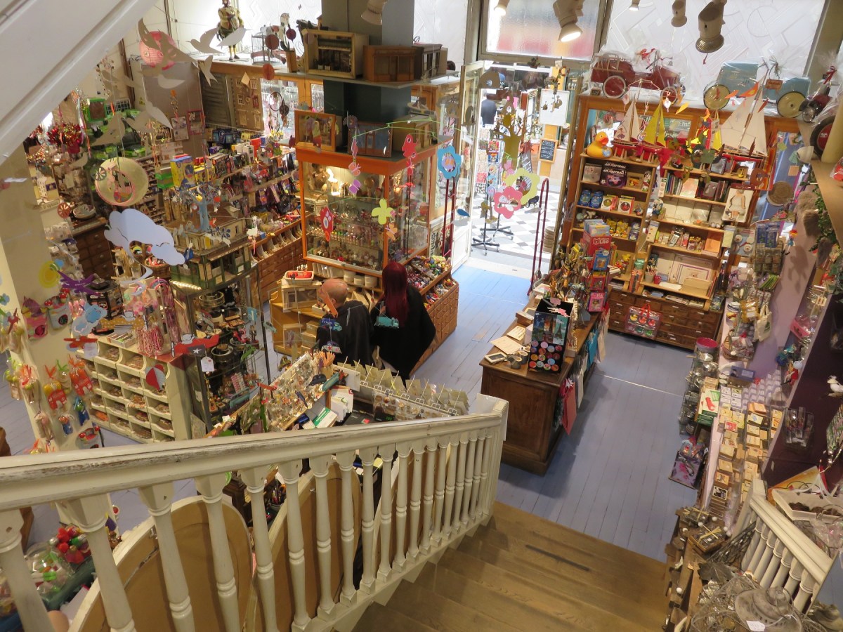 One of the best toystores in Paris -- or anywhere-- in the Passage Jouffroy in Paris (Roberta Faul-Zeitler, CC 3.0)