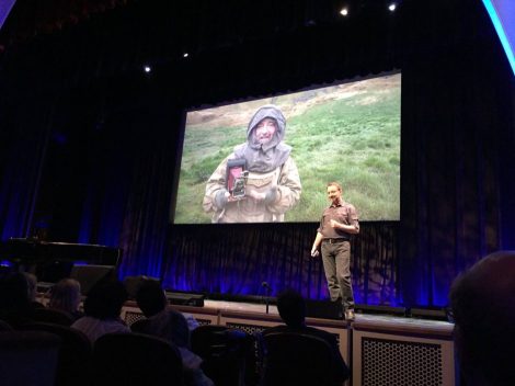 EG Conference 2017. Portrait of Frans Lanting
