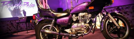 Prince's motorcycle at the Paisley Park studio-museum