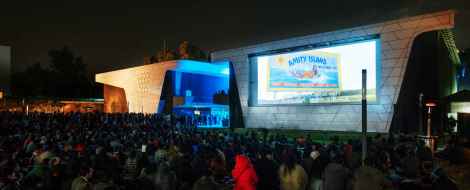 Outdoor film screenings at Cineteca