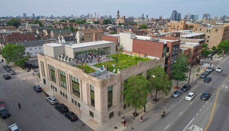 Studio Gang ecological roof, Chicago.