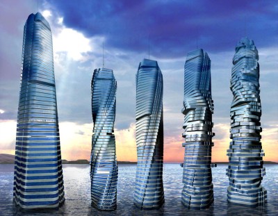 Dynamic Tower scheduled to be built in 2020 is powered with green energy