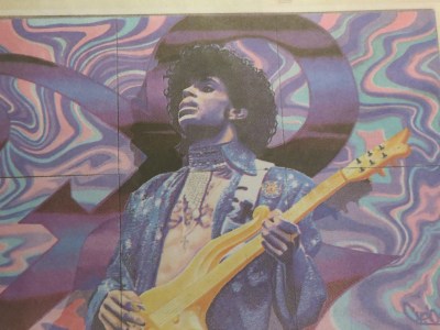 Prince mural at Minneapolis